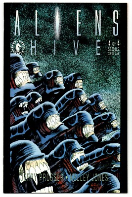 Aliens: Hive #4 (1992)  Dark Horse Comics - Kelley Jones Cover
