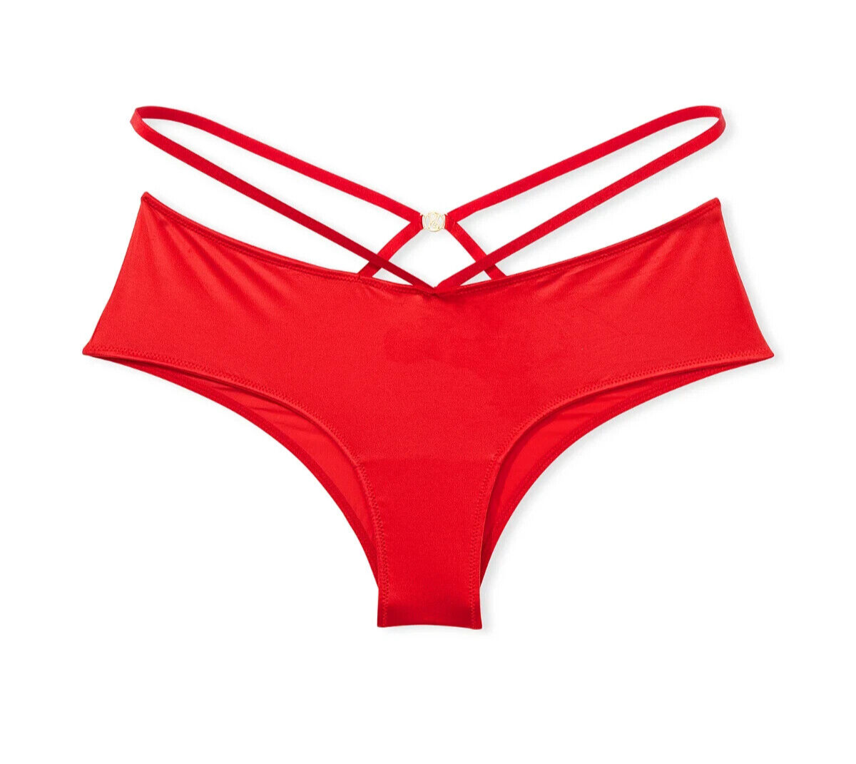 【極美品】Victoria’s Secret ビキニ 赤 Victoria's Secret NWT XXL Very Sexy Red Strappy Cheeky Panty So