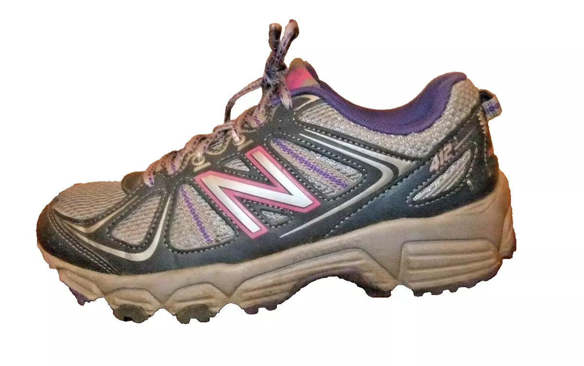 New Balance Women s 412v2 All Terrain Trail Shoes Gray Purple