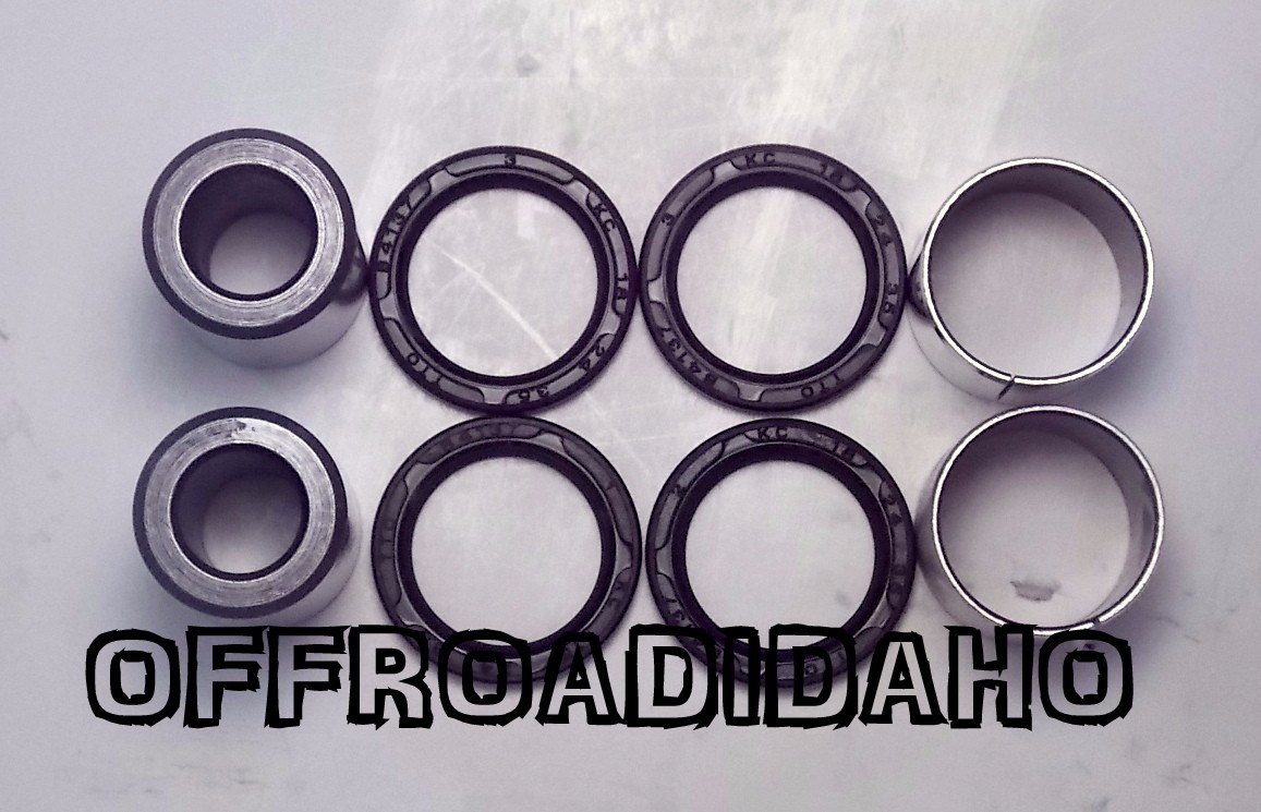 イズ様オーダー BOTH FRONT LOWER SHOCK BEARING KIT HONDA TRX500FA FOREMAN RUBICON