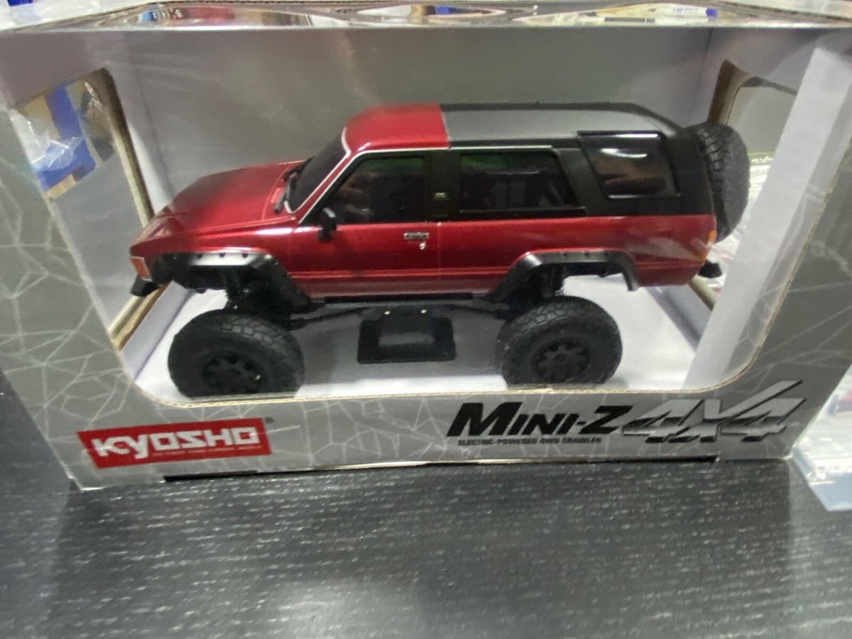 Kyosho Mini Z 4x4 Toyota 4Runner Metallic Red 32522MR W/ LED kit