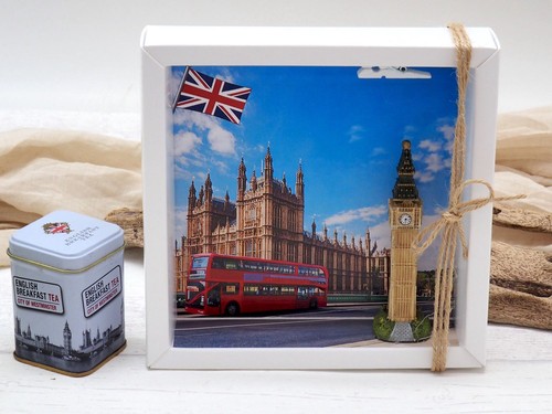 Geldgeschenk Verpackung Urlaub London England Reise Geburtstag Weihnachten - Bild 2 von 6