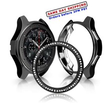 Dustproof Soft TPU Case  Ring Cover for Samsung Galaxy Watch 46mm SM-R805U USA