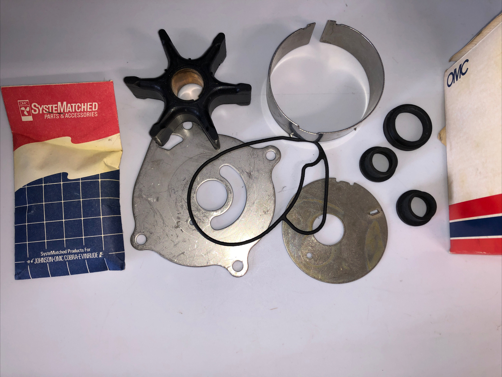 389164 NEW GENUINE OEM JOHNSON EVINRUDE OUTBOARD WATER PUMP KIT 