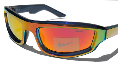 NEW Nike LUCENT FLASH Orange Mirror UV PROTECTIVE Orange Sunglass EV24050 891