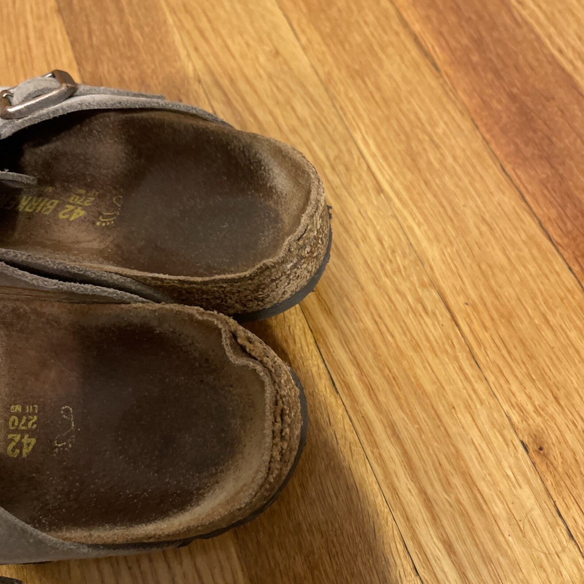 Birkenstock Boston Suede Clogs Women's Size11/mens Size 9Slide