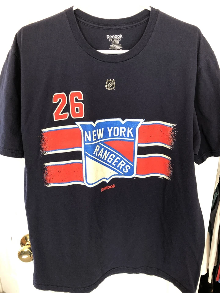 Camisa Martin St. Louis New York Rangers Reebok Talla XL Foto 2 de 2