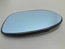 RARE 1x LEFT NEW M5 Blue Mirror Glass Heated With Housing Frame For BMW E39