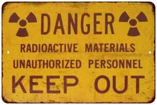 Danger Keep Out Vintage Retro Reproduction Gift 8x12 Metal Sign 108120067011