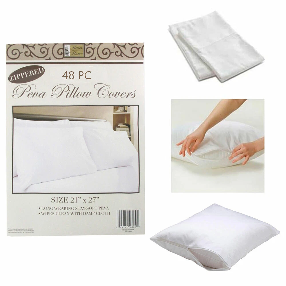 Plastic top pillow cover
