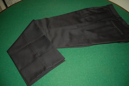 Pantalone uomo, Nero,100% Lana tasmania, tg 50 drp6, nuovo | eBay