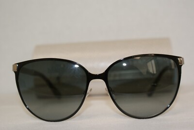 New Authentic Jimmy Choo Posie Shiny Black/Glitter F8E 60-16  display picture 1