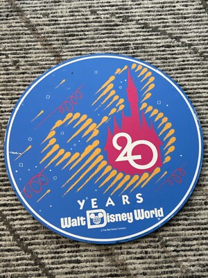 Walt Disney World 20周年 記念プレート s-l400.jpg
