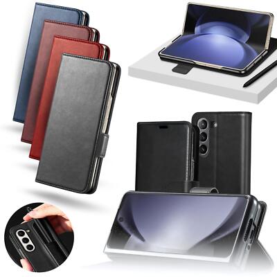 Klapp Tasche für Samsung Galaxy Z FOLD 3 4 5 6 RFID Block Hülle Book Cover Case