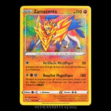 carte Pokémon Zamazenta 102/185 #2 EB04 - Voltage Eclatant NEUF FR