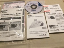 CANON Software Starter GUIDE 30.2, Solution DISC, PRINT USER guide, 6 pieces