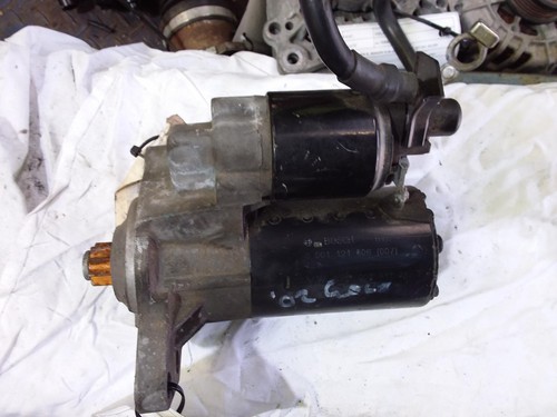 VOLKSWAGEN GOLF STARTER MOTOR PETROL, 4CYL, P/N 020911023F, GEN 4, 09/98-06/04 (