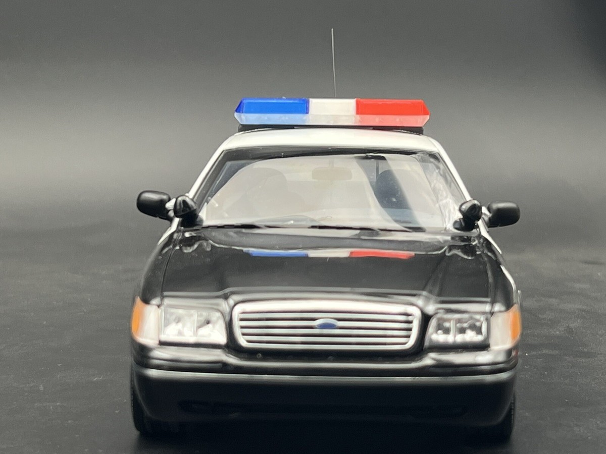 1/18 Scale Blue Clear Red Code 3 MX7000 Lightbar LAPD LASD