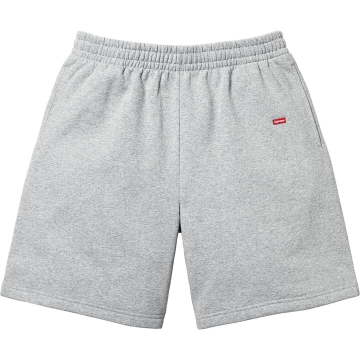 Supreme Small Box Sweatshort HeatherGray