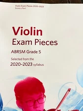 Abrsm Grade 5 Violin Exam Pieces 2020-2023 Score & Part NEW FREE SHIPPING