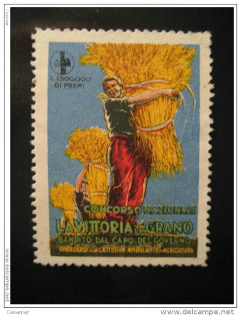 Lavittoria of The Grain Agriculture Food Vignette Poster Stamp