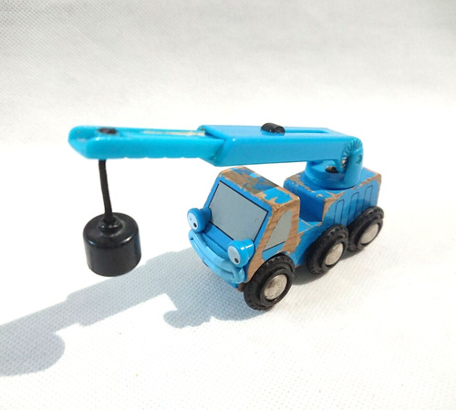 Wooden Railway Train - Genuine BRIO Bob the Builder - Learning Curve ELC Thomas - Picture 10 of 15