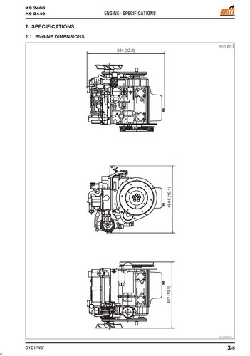 K9 2400 2440 Side By Side Technical Workshop Repair Manual fits Kioti - PAPER MA - Picture 8 of 19