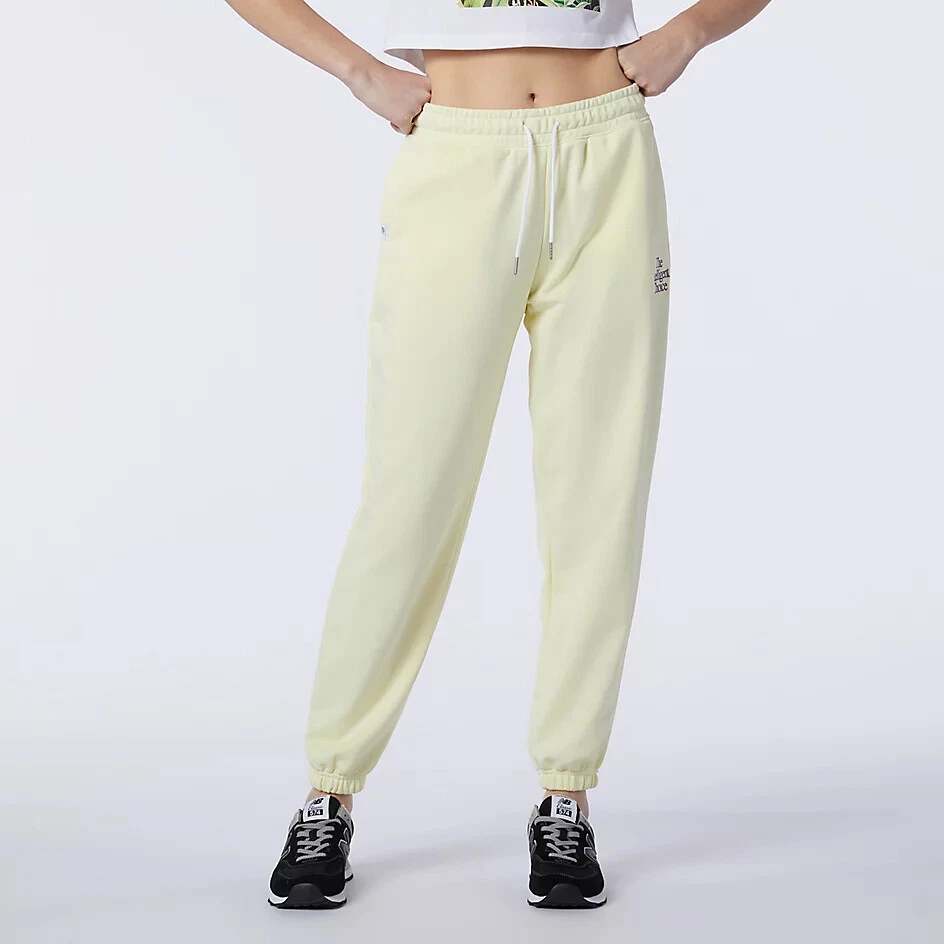 New Balance Athletics Intelligent Choice Pants Women's Yellow Sweatpants