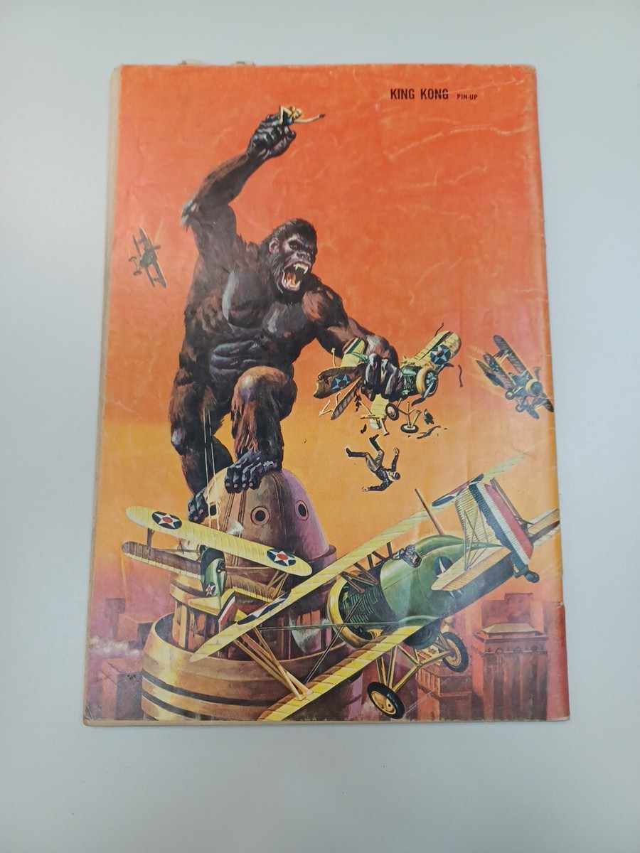 Giant Classic King Kong Gold Key 1968 RAW COMIC VG | eBay