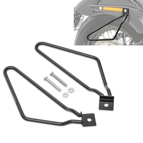 Saddlebag Support Brackets Universal Craftride black
