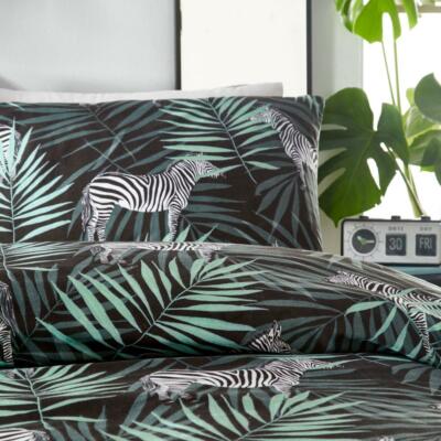 jungle print duvet set
