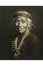 Antique Photo Native Medicine Chief - Pesothlanny, Navajo Photo Reprint 4x6