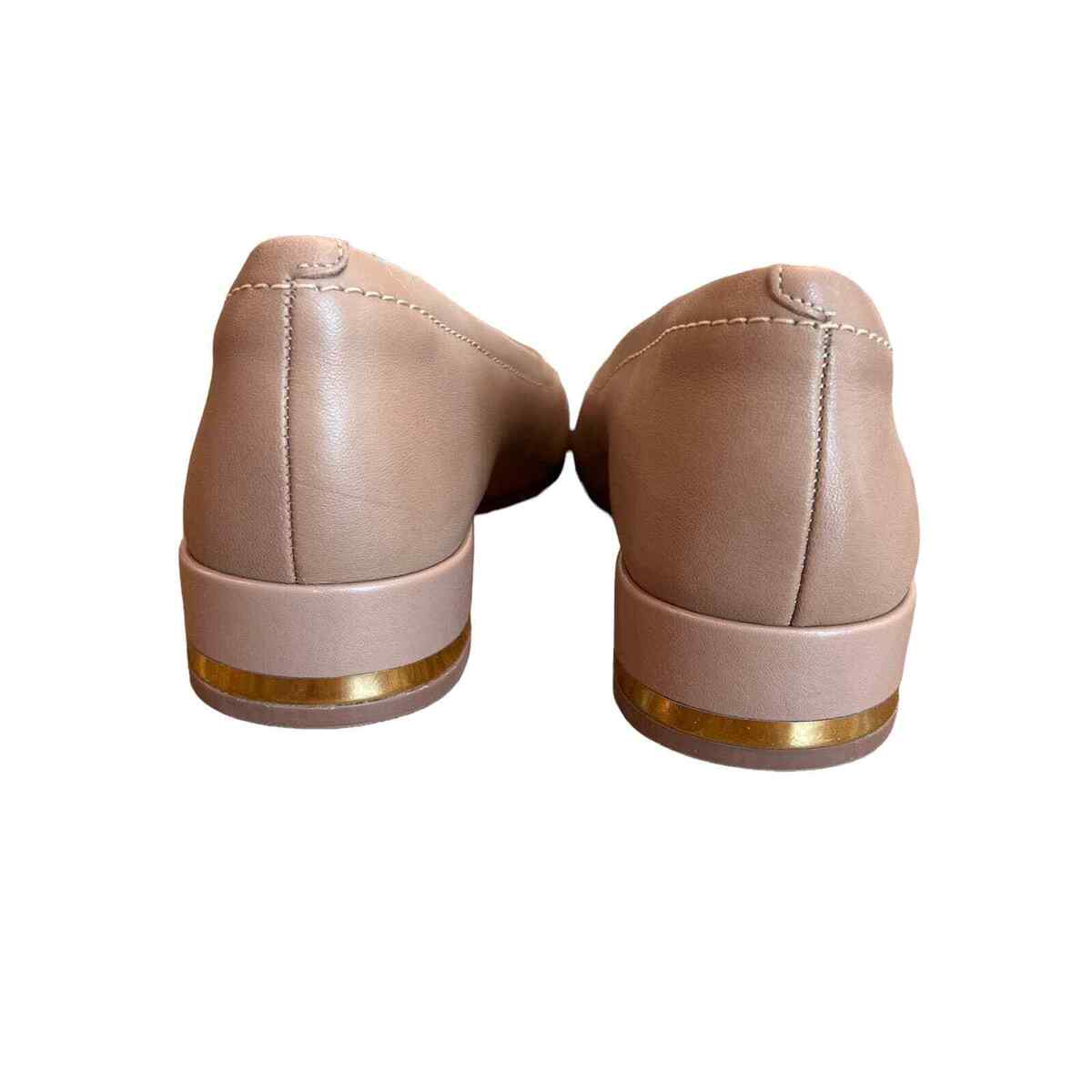 Clarks Seren 30 Court Shoe Praline Leather Women's 8 NEW