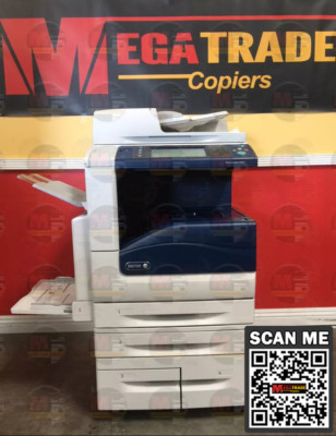 Xerox WorkCentre 7835 Color A3 Laser MFP Print Copy Scan Fax XLP Finisher 35 PPM