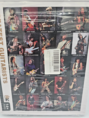 Greatest Guitarists Jigsaw Puzzle Jim Hendrix Santana Jimmy Page 500 pieces New - Picture 2 of 8