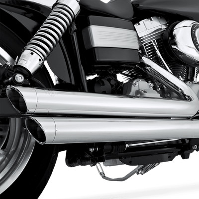 Vance & Hines Fits HD Dyna 06-17 Bigshots Staggered Chrome PCX Full System
