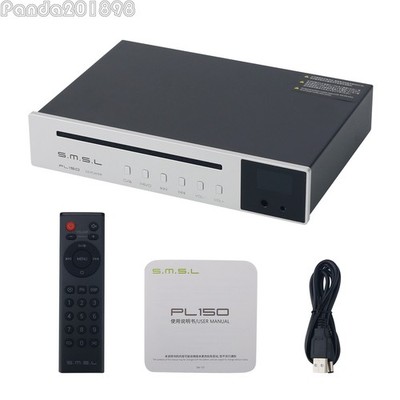 SMSL PL150 HiFi Stereo Lossless CD Player w/ CS43198 Decoding Chip Amplifier