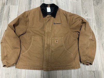 Vintage Carhartt J22 BRN arctic jacket XL workwear detroit B2