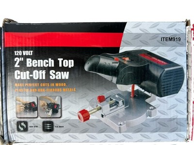 Drill Master 120V 2'' Bench Top Cut-Off Saw Steel Type Item919
