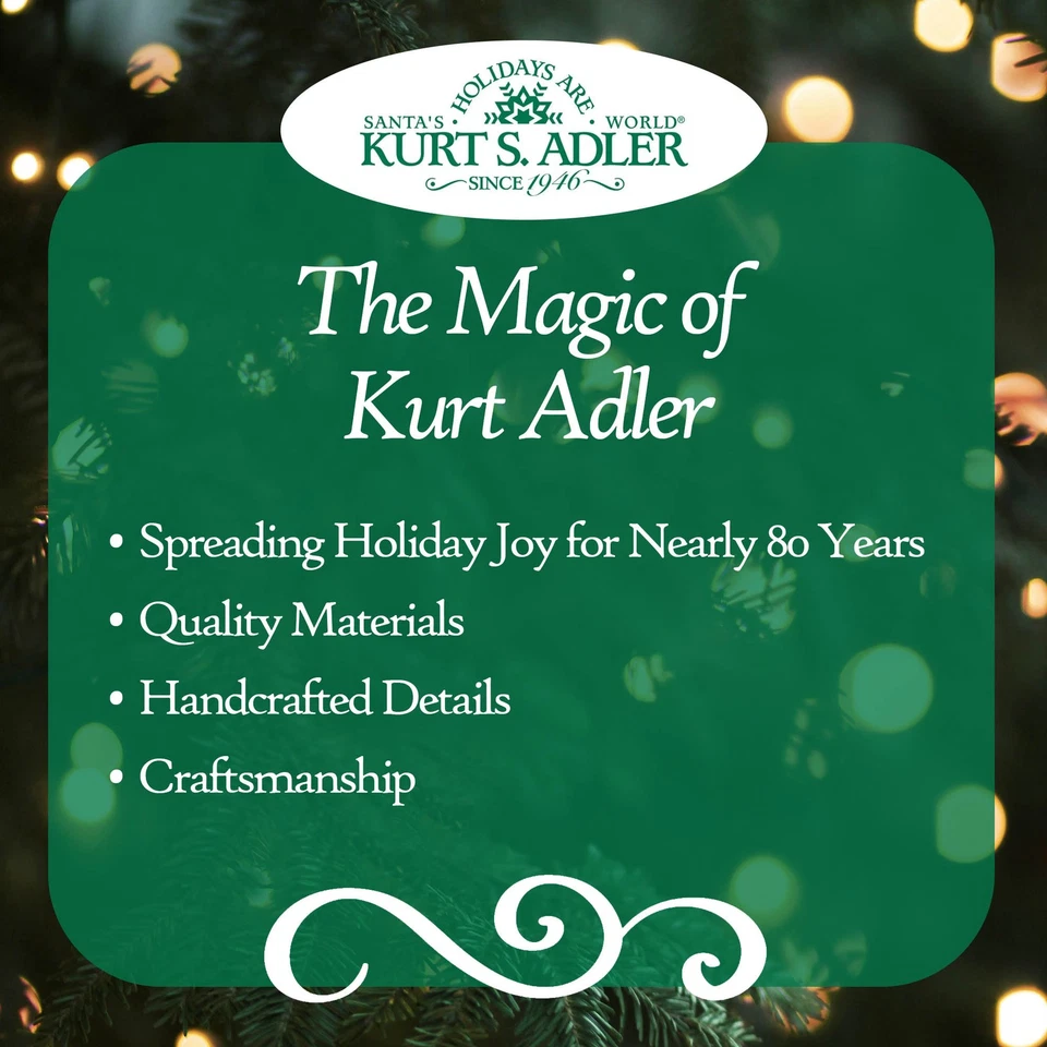 Adorno de resina Kurt Adler para árbol de Navidad, político republicano Foto 3 de 3