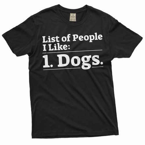Men's Funny Pet dog Owner T-shirt dog mom dad gift tee shirt animal lover gift - Picture 3 of 8