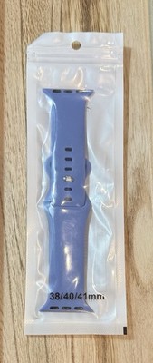 Smart Watch Wristband 38/40/41 Soft Blue Silicone - A0144