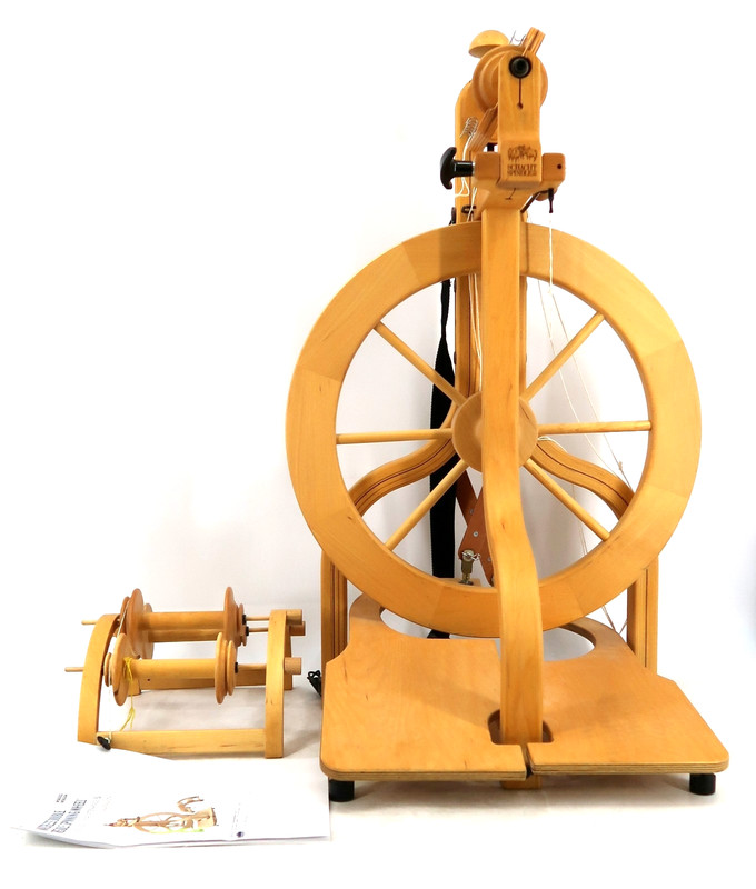 Schacht Spindle Matchless Double Treadle Spinning Wheel Maple ~Local Pickup Only