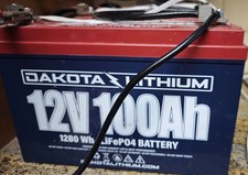Dakota Lithium 12v 100Ah 1280 Wh Deep Cycle LiFePO4 Battery 350 Each
