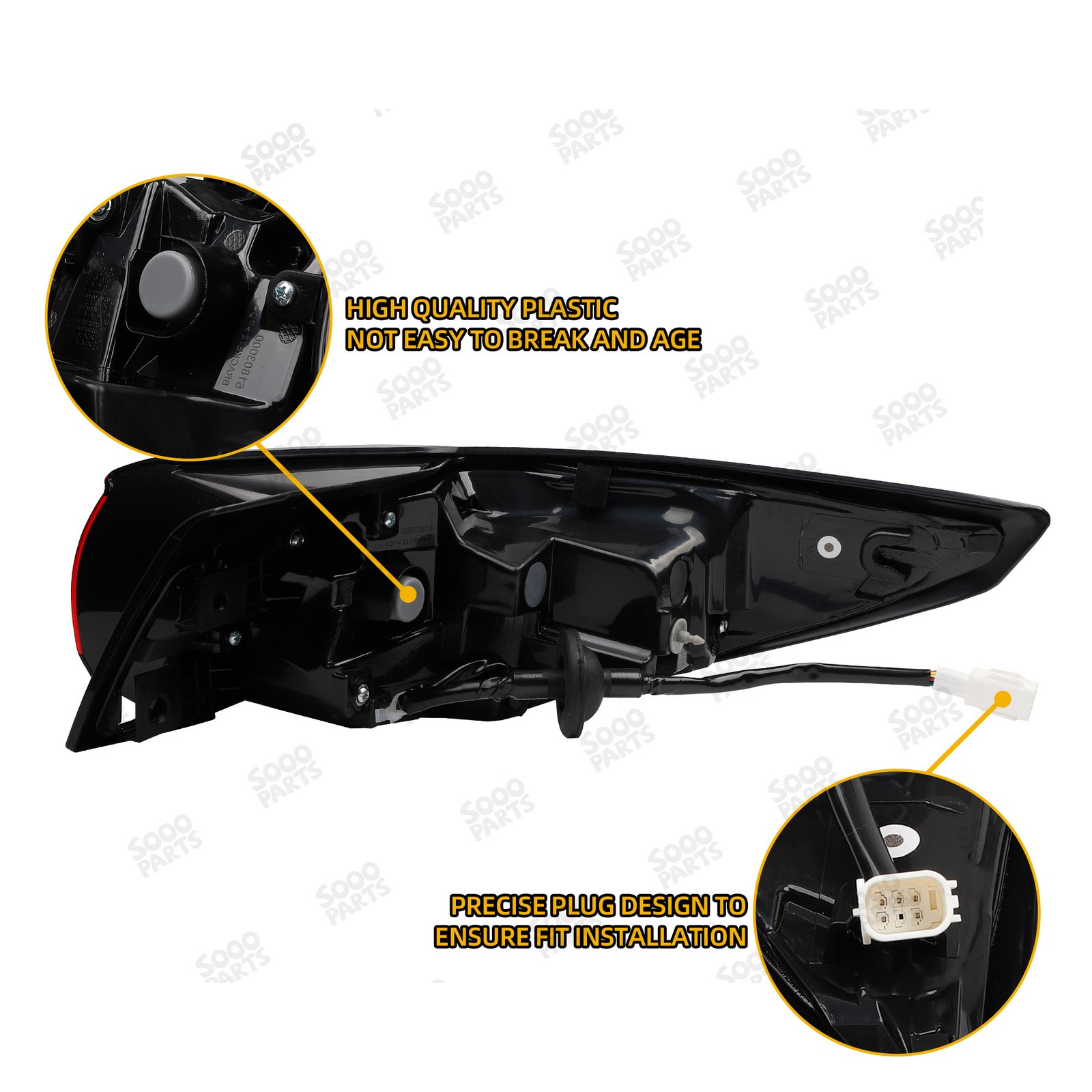 Rear Left Driver Outer Side LED Tail Light Lamp For 2022-2024 Mazda CX5 CX-5