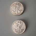 1943 Walking Liberty Half Dollars VG Cond. 90 % Silver Sold Separately