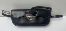 Louis Vuitton Black Epi Pochette Montaigne Handbag M59292