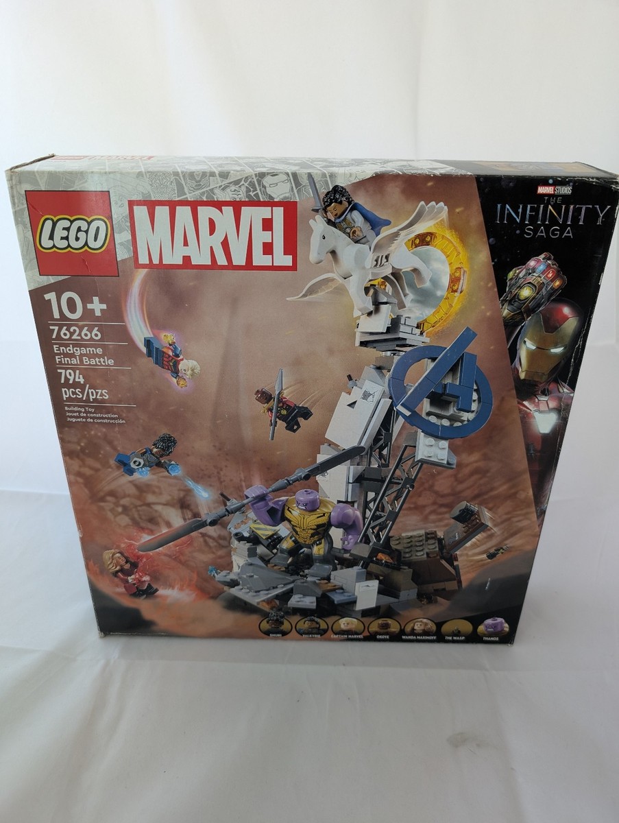 マーシャル大 LEGO 76266 Marvel Endgame Final Battle - NEW open box 100