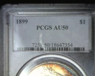 1899  Morgan Silver Dollar PCGS AU50