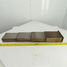 Leblond Makino FNC74 38" Extended Length Telescopic Steel Way Cover 6-1/2" Wide